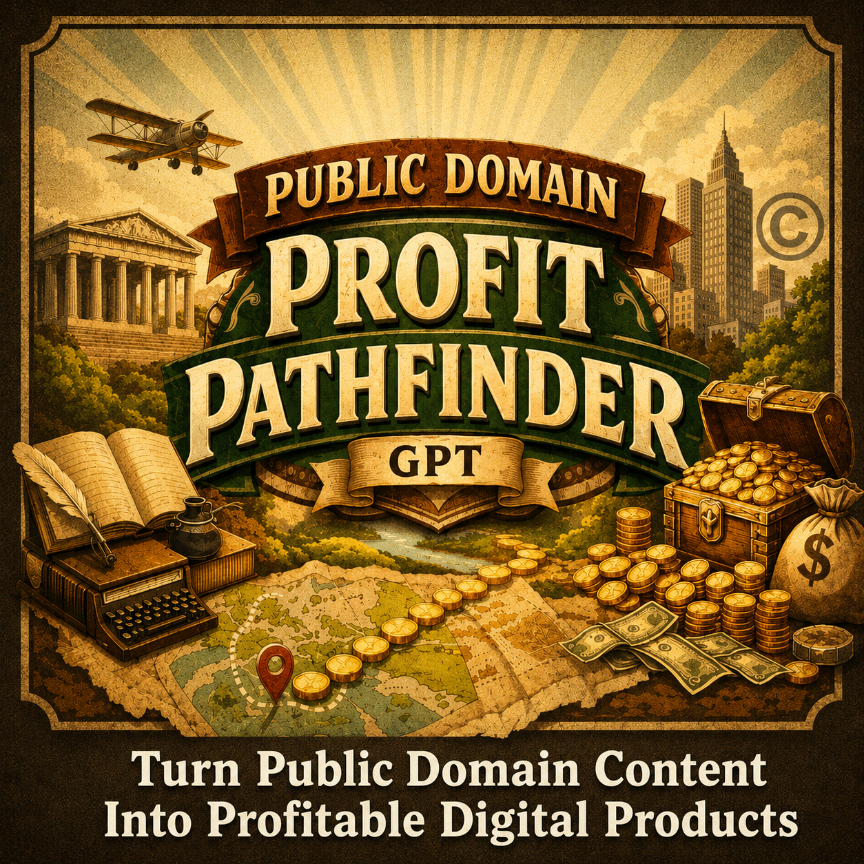 Public Domain Profit Pathfinder GPT