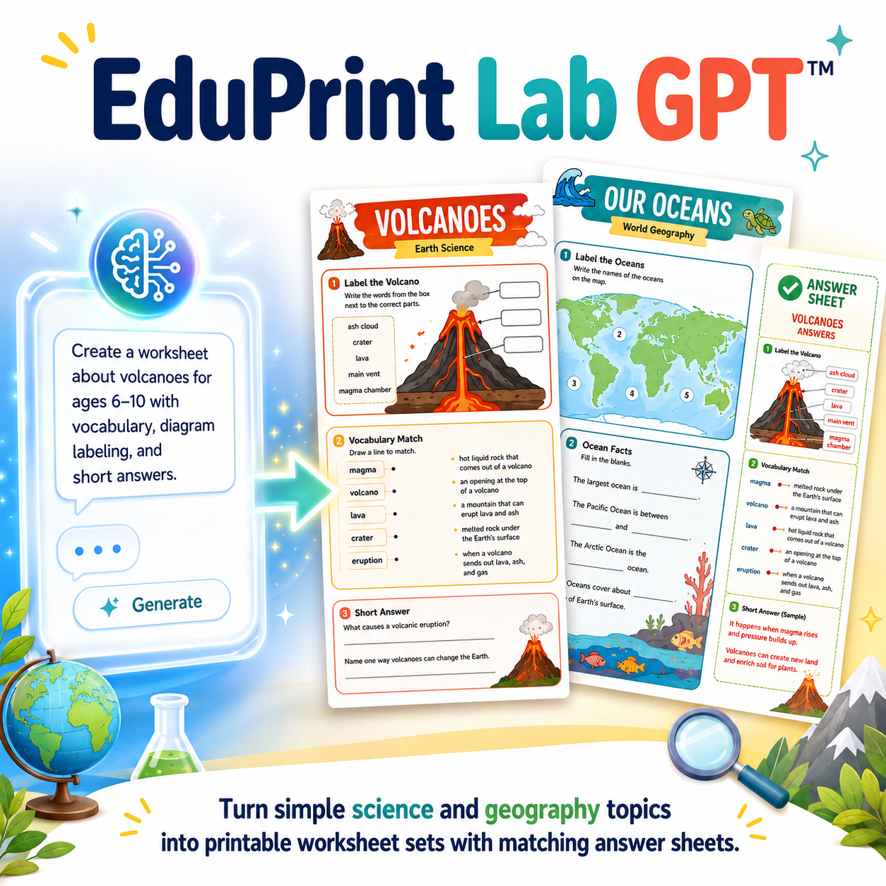 EduPrint Lab GPT