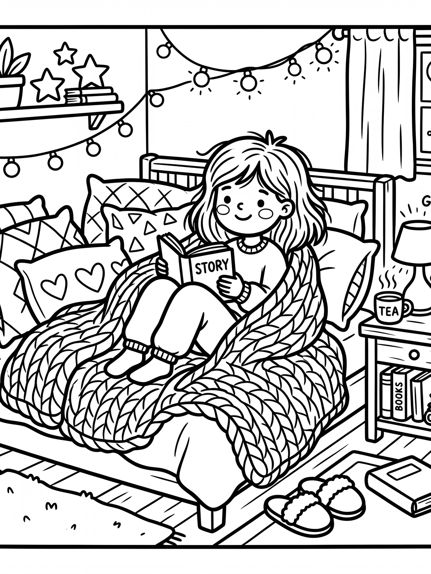 Cozy Coloring Creator GPT