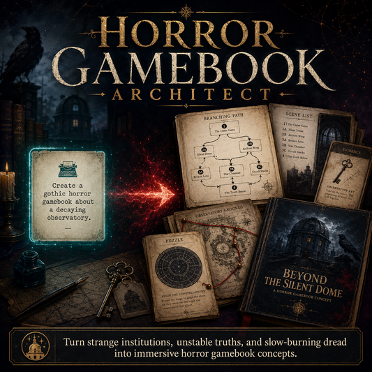 Horror Gamebook Architect GPT