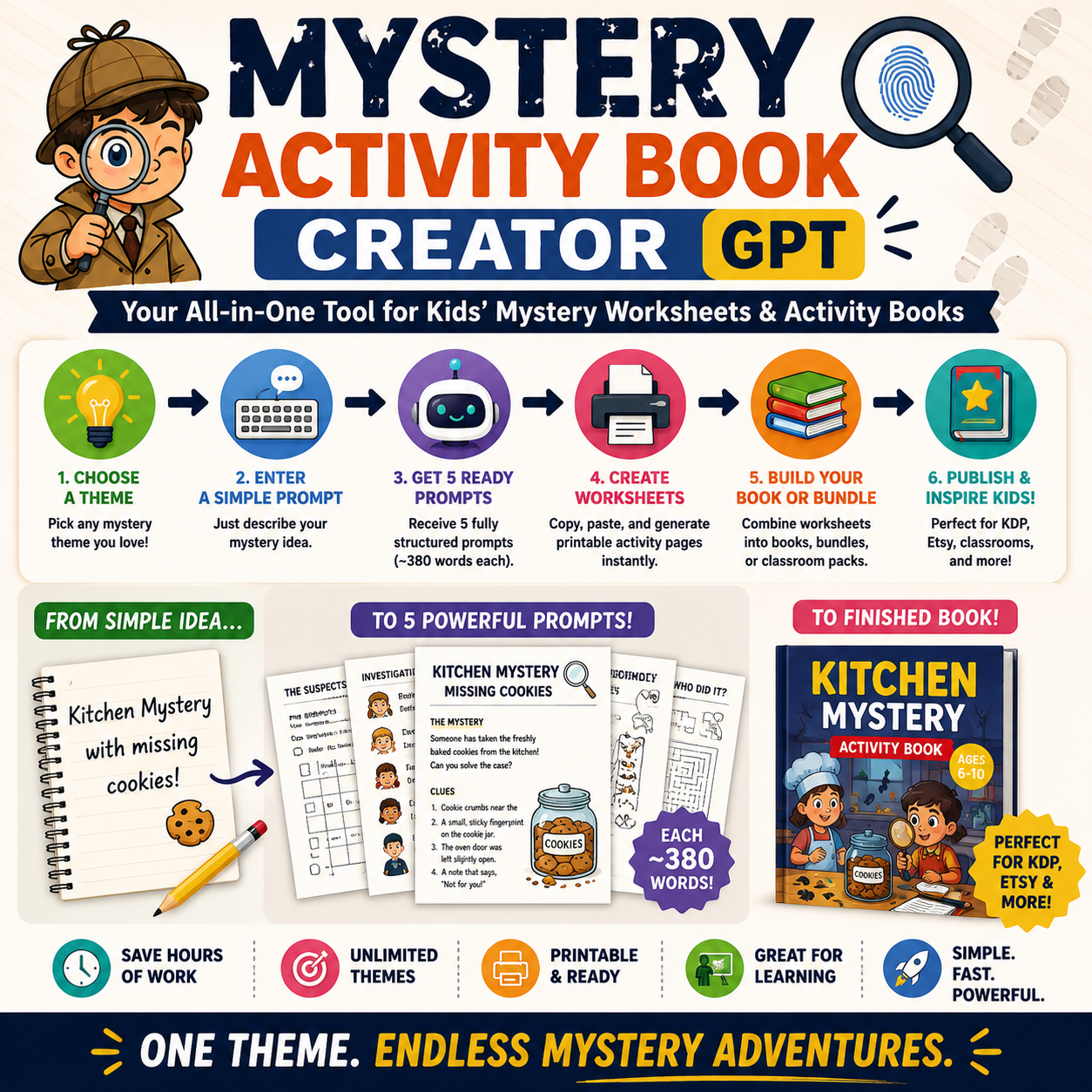 Mystery Activity Book Creator GPT